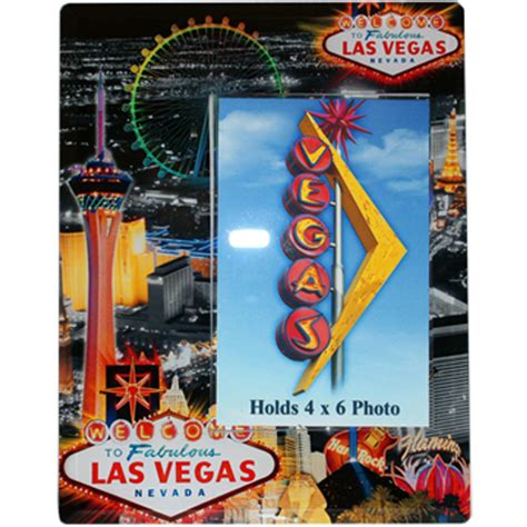 las vegas picture frames souvenir.